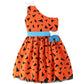 Baby Halloween Costumes Family 2024 Flintstones Bambam Mommy And Me Toddler Newborn Girls Kids Outfit,6-12 Months Orange