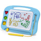 Sgile Magnetic Drawing Board For Kids, Colorful Erasable Doodle Board With Magnet Pen, Painting Sketch Pad With Three Stamps, Travel Toy, Birthday Gift, Educational Learning Toy For Toddlers, Light-Bl