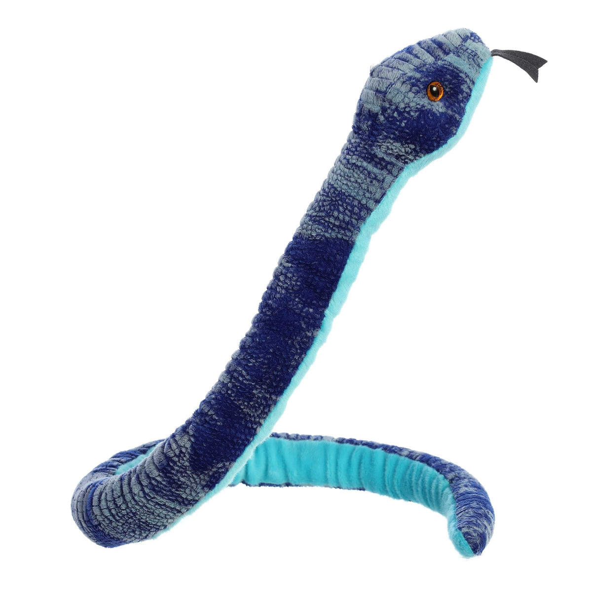 Aurora Playful Blue Tree Snake Snake Stuffed Animal  Vibrant Colors for an EyeCatching Design  Perfect for Kids, Adults, and 