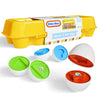 Lollipop Little Tikes Matching Egg Toy, Matching Egg 12pcs, Shape and Color Learning, Educational Puzzle Toy for Kids, Sensory M