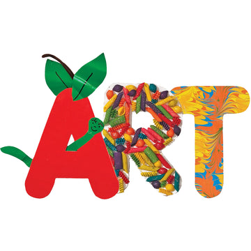 Roylco Upper Case Collage Letters, 9, 26/Pack