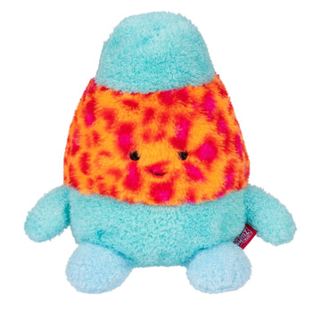 Bumbumz 4.5-Inch Retrobumz Plush 5-Pack - Yin Yang Josh, Peace Symbol Megs, Flower Jess, Lava Lamp Sara, Alien Matt Collectible