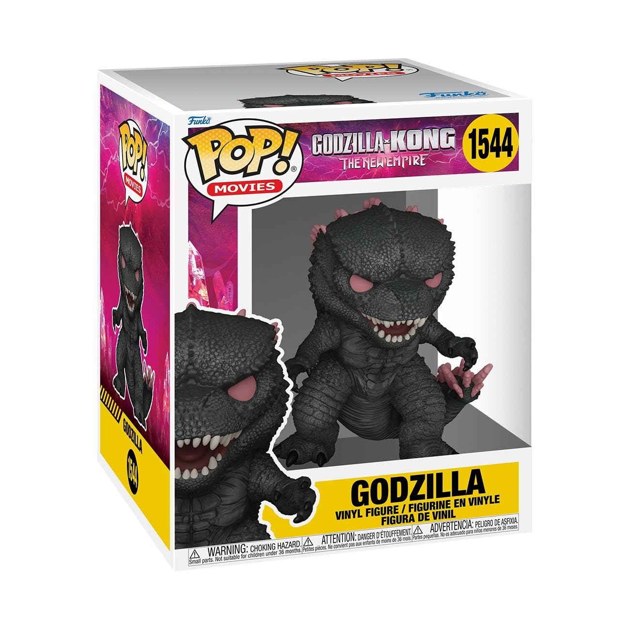 Funko Pop! Super: Godzilla X Kong: The New Empire - Godzilla - Godzilla Vs Kong - Collectable Vinyl Figure - Gift Idea - Official Merchandise - For Kids & Adults - Movies Fans