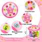 Aboosam Baby Girl Toys 6-12 Months: Babies Ocean Rotating Light Up Musical Toys 12-18 Months Crawling Learning Infant Toys For Toddlers 1 2 3 Years Old Baby Girl Gifts (Pink)