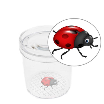 Simpless 8 Pieces Bug Viewer Critter Insect Cage Magnifying Insect Box Bug Magnifier Container Bug Catcher Cage, Science Nature