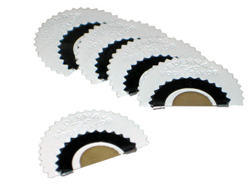 ChicRosa Bird Whistle 5 Pack - Swiss Warbler Magic Noisemaker in White & Black - Unique Tweeting Sounds for Outdoor Fun