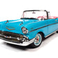 AW AUTO WORLD Barbie 1957 Chevy Bel Air Model AWSS135 - Plastic Factory Color Collectible Diecast Car