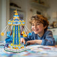 UROINT Swing-Ride Building Set  Motorized Electric Control LED Light  City Amusement Park Toy for Boy Girl Ages 6 7 8 9+  Birthday Gifts for mature-themed Kid Teen  Theme Construction Collection 1892pcs