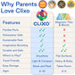 Clixo Family Pack – 150-Piece Flexible Magnetic Building Toy For Creative Family Play | Steam Learning, Open-Ended Play. Perfect For Collaborative Fun, Travel, And Educational Bonding. Ages 4+
