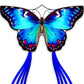Sgftre Beautiful Butterfly Kites For Boys And Girls,Large Easy To Flyer With String And Handle,Beach Kite For Family Outdoor Act