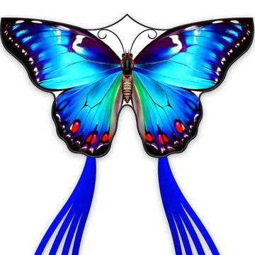 Sgftre Beautiful Butterfly Kites For Boys And Girls,Large Easy To Flyer With String And Handle,Beach Kite For Family Outdoor Act