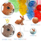 Lc Joycre 5Pcs Swan Figurine Black Swan Figure Goose Toy Swan Toy Rabbit Fox Animal Figure For Toddlers Preschool Animals Figure