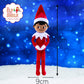 The Elf on the Shelf Plushee Pals Snuggler Boy Dark Skin 12" Plush Toy - Model PPSES