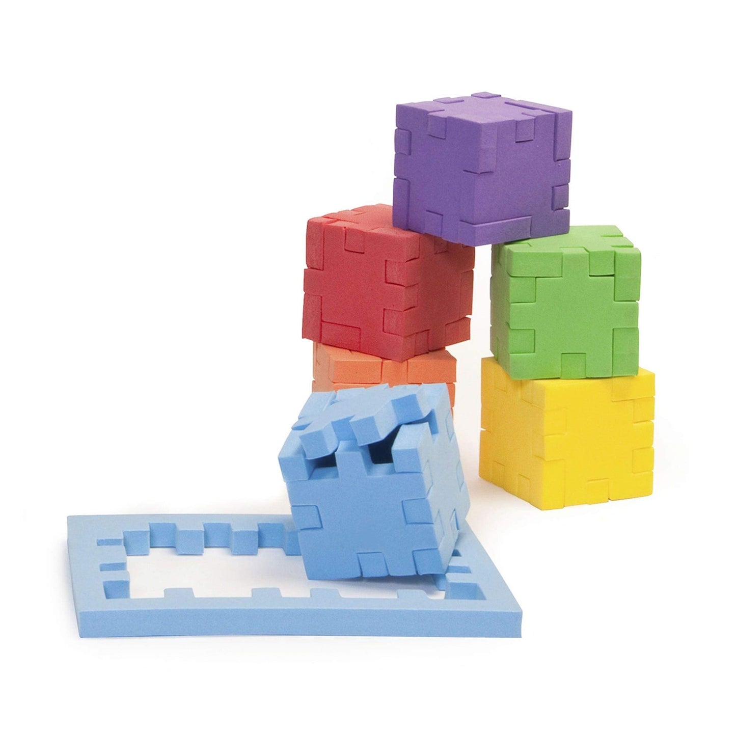 Happy Hcj300 Junior Cardboard Box 3D Puzzle, Pack Of 6