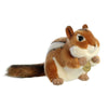 Aurora® 9-Inch Brown Realistic Miyoni® Chipmunk Stuffed Animal - Lifelike Detail for Cherished Companionship