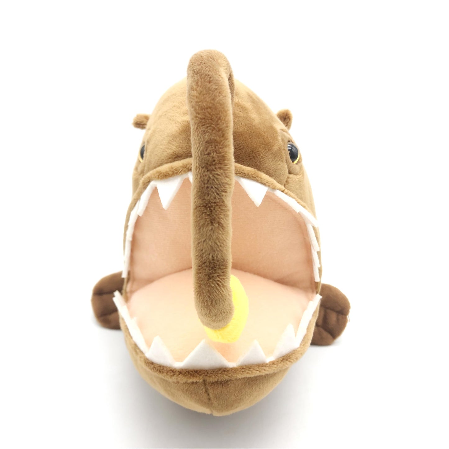 Jianeexsq Realistic Angler Fish Stuffed Animal Doll, Simulation Anglerfish Plush Toy, Deep Sea Ocean Animal Plush, Children'S Bi