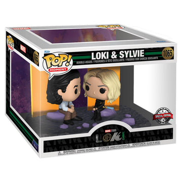 Funko POP! Moment Marvel #1065 Loki and Sylvie 2-Pack Vinyl Multicolor Collectible Figure