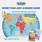 Underdog Games Trekking The World Board Game - 2nd Edition for Ages 10+ - Easy to Learn, Family Fun, Cardboard