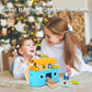TOOKYLAND Noah's Ark Toy for Toddlers  Baptism Gifts for Boys and Girls  Wooden Animal Shape Sorter  Bible Story Toys with Book  Montessori Educational Toys for 2 3 4 Year Old