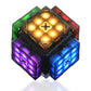 eX-Mars AI Robot Cube | Self Scrambling STEM Puzzle Cube | 10 Puzzle Types | Music Player | Fun for Kids & Adults