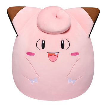 Squishmallows Clefairy Plush 14-Inch - Ultrasoft Stuffed Animal, Multi Color, Model SQPK00105