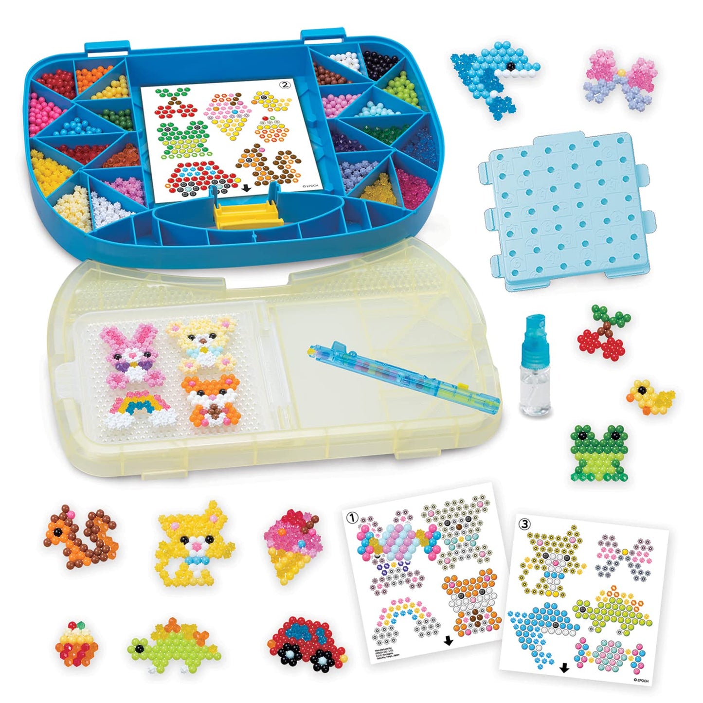 Aquabeads Beginners Carry Case - Fun and Creative Arts & Crafts Bead Kit for Kids Ages 4 and Up - Includes Over 900 Beads