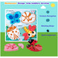 Wooden Educational Puzzles For Toddlers 2-4,Toddler Montessori Puzzle Ages 1-3, Learning Toys For 2 3 Years Old, Wood Gifts For Preschool Kids Boys Girls
