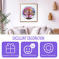 Wooden Puzzles For Adults - Dreamy Tree Of Life Wooden Puzzle, Unique Shape Wooden Jigsaw Puzzles For Adults, Wood Puzzles Adult