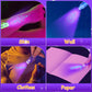 30Pcs Invisible Ink Pen, Spy Invisible Ink Pen With Uv Light, For Kids Halloween Party Favor, Christmas Gift Funny Pens For Chil