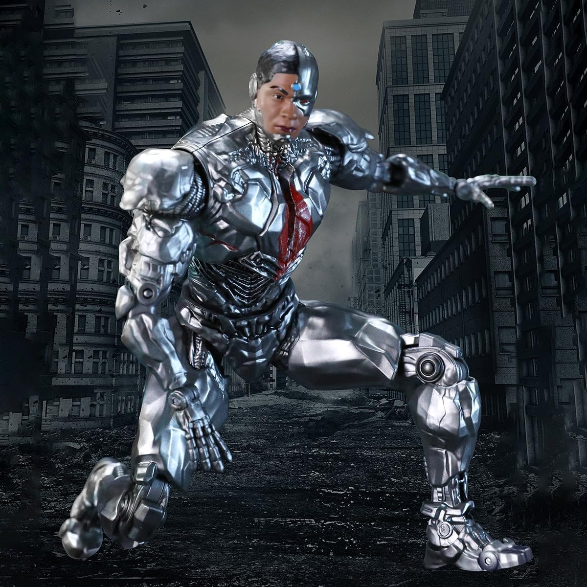 Leboo Fondjoy 1/9 Cyborg Miniature Action Figures Movie Edition 7.68In Figurine With Accessories