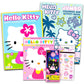 Hello Kitty Coloring Book Set - Bundle of 2 Hello Kitty Activity Books, Stickers, and Door Hanger | Hello Kitty Drawing Kit for 