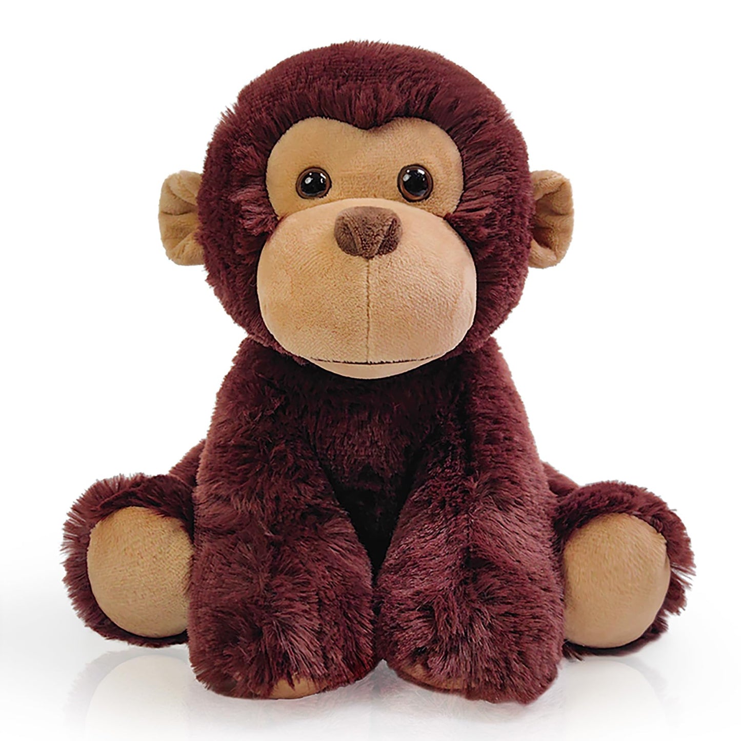 Hideekoog Monkey Stuffed Animal Toy  Soft Huggable Monkey Plush Toys for Kids  Cute Animal Gift for Boys Girls and Toy for 1-3 Toddlers -8.5 Inch
