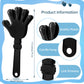 Zcysrlqin 24 Pieces Black Hand Clappers 7.5 Inch Clappers Noisemakers Noise Makers Party Favors Plastic Party Clapper For Sporti