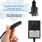 Lotfancy 12V Battery Charger For Kids Ride On Toys, Power Supply Adapter For Yamaha Raptor 700R, Toyota Fj Cruiser, Megatredz, M