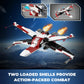 QLT 3 in 1 Space Wars Building Set - X-Wing Fighter, Republic Tank, AV-7 Cannon, Plastic, Model YC329, Compatible with Lego, Ages 6+