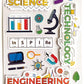 Paper House Productions Love S.T.E.M. Dimensional Accent Sticker Sheet