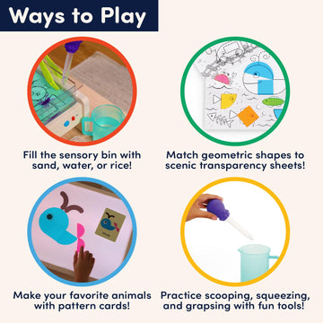 Battat Education - Tracing Light Box - Light Table For Kids - Sensory Lights - Light Up Board For Kids - Educational Science Kit