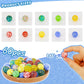 Lovestown 60Pcs Colorful Glass Marbles, 5/8Inch Mixed Color Marbles Glass Marbles For Kids Marlbes Games Retro Toys Vase Fillers