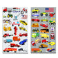 Cars and Trucks Stickers Party Supplies Pack Toddler - Over 160 Stickers for Toddler Boys and Girls (Cars, Fire Trucks, Construc