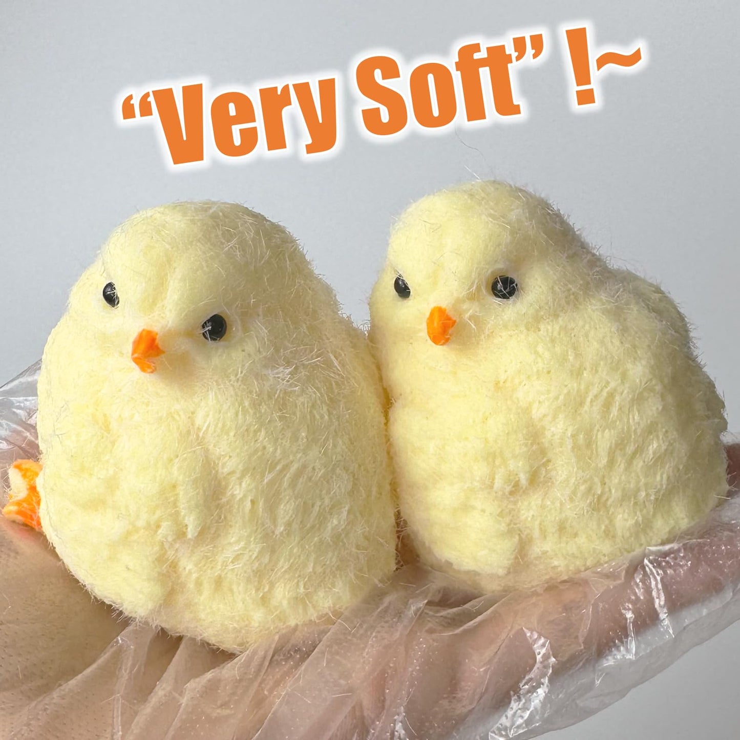 Chicken Squishies, Handmade Fuzzy Squishies Chick For Adults Relieve Stress