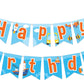 Treasures Gifted Officially Licensed Blippi Birthday Banner Vehicle - Blippi Happy Birthday Banner - Blippi Birthday Party Suppl