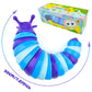 Cevioce Sensory Slug Fidget Toys,Fidget Slug Toys For Adults & Kids Party Favors,1 Pc Cute Autism Sensory Toys For Autistic Children,Toddler Toys Age 1+,Travel Toys For 1+ Year Old(Blue)