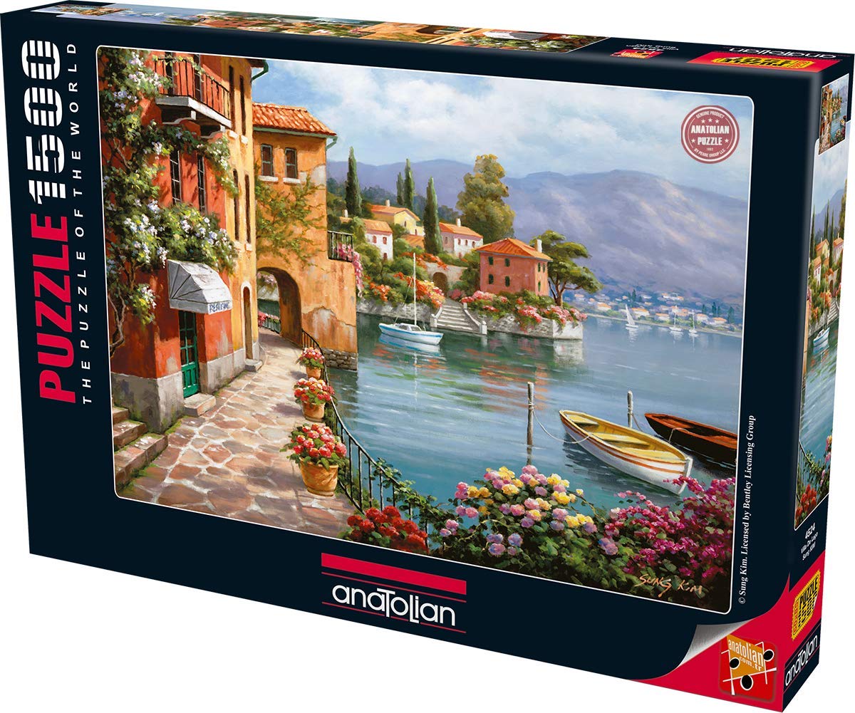 Anatolian Puzzle - Villa De Lago, 1500 Piece Jigsaw Puzzle, #4524