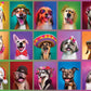 White Mountain Puzzles - Puppy Portraits - 500 Piece Jigsaw Puzzle
