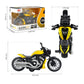 Cyysfivqz Toy Motorcycle,Pull Back Motorcycle Toy With Sounds And Lights,1:12 Alloy Motorcycle Model For Boys,Pull Back Motorcyc