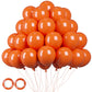 Voircoloria 105Pcs Orange Balloons 12Inch Party Latex Balloons For Boys Girls Birthday Baby Shower Gender Reveal Wedding Sunflow