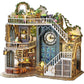 DIY Dollhouse Miniature Wooden Furniture Kit  Doll House Kit with Dust Proof Cover and Music Box  Mini Handmade Wooden Dollhouse Toys for mature-themed Gift (M2011)