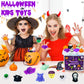 Halloween Party Favors, 120Pcs Squishies Toys for Kids, Mochi Squishy Bulk, Kawaii Mini Squeeze Toys for Halloween Treat, Goodie
