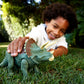 Jurassic World Dominion Roar Strikers Triceratops Dinosaur Action Figure With Roaring Sound And Attack Action, Toy Gift Physical & Digital Play