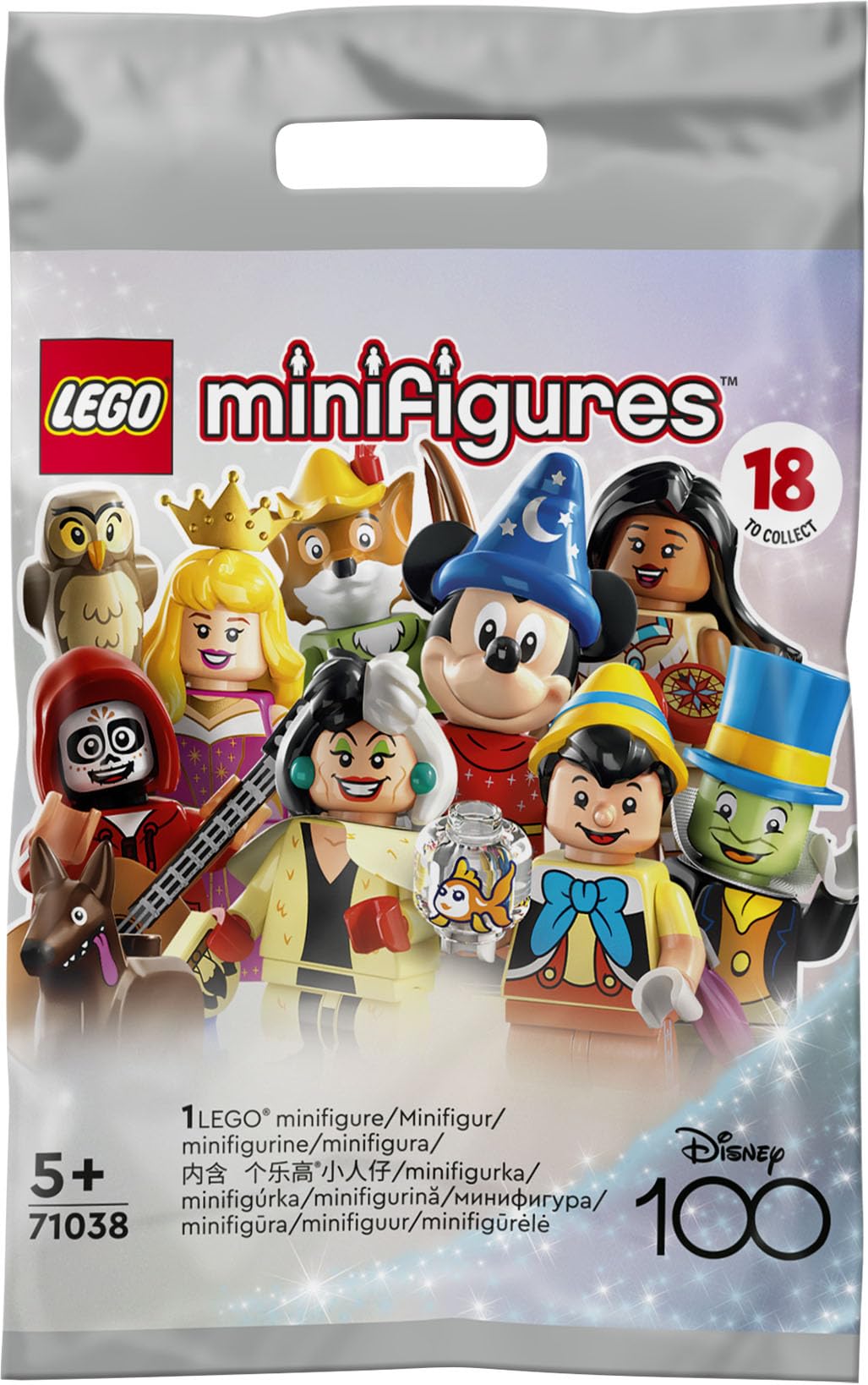 Lego Minifigures 100 - Choose 1 of 18 Different Figures 71038 (Miguel Rivera with Dog Dante)